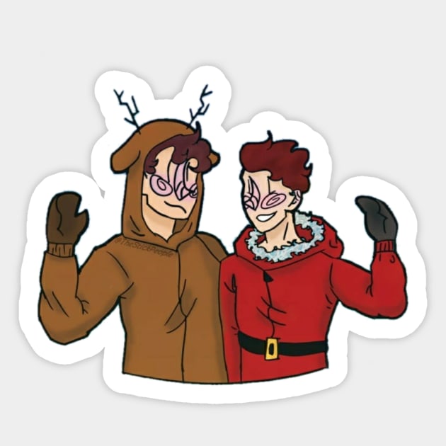 Christmas DnP Sticker by TheStickPeople